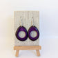 Floreana Tagua Nut Handmade Earrings - The Happy Elephant - Tagua Jewellery