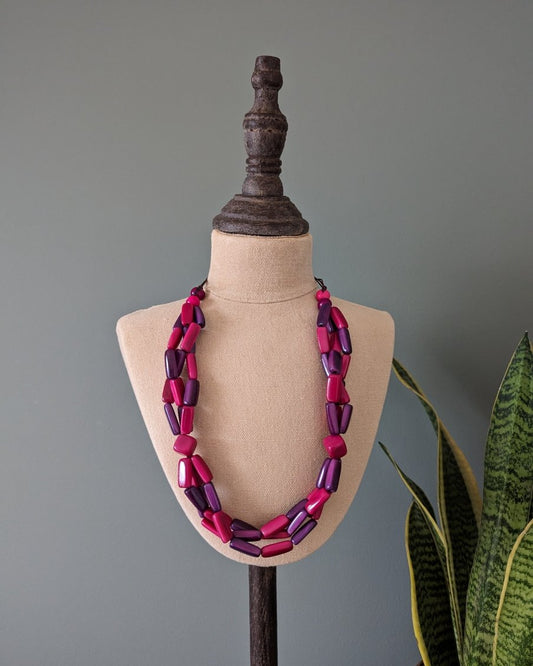 Florence Tagua Nut Necklace - The Happy Elephant - Tagua Jewellery