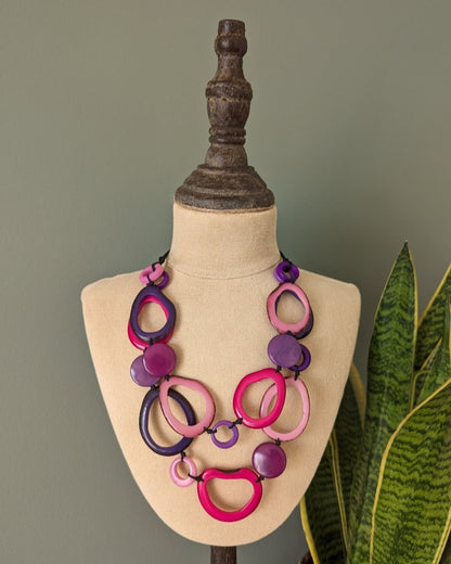 Galapagos Tagua Nut Necklace - The Happy Elephant - Tagua Jewellery