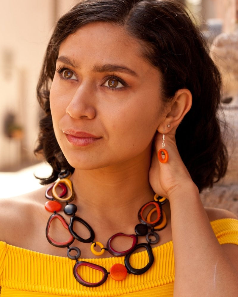 Galapagos Tagua Nut Necklace - The Happy Elephant - Tagua Jewellery