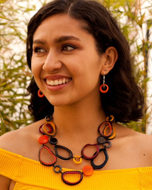 Galapagos Tagua Nut Necklace - The Happy Elephant - Tagua Jewellery