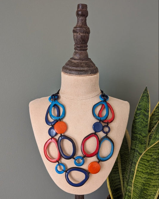 Galapagos Tagua Nut Necklace - The Happy Elephant - Tagua Jewellery