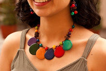 Load image into Gallery viewer, Isabela Tagua Nut Necklace - The Happy Elephant - Tagua Jewellery
