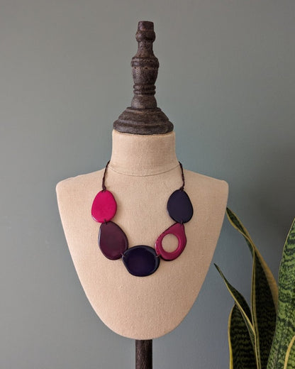 Liliana Tagua Nut Necklace - The Happy Elephant - Tagua Jewellery