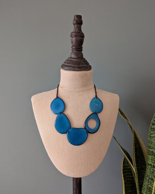 Liliana Tagua Nut Necklace - The Happy Elephant - Tagua Jewellery