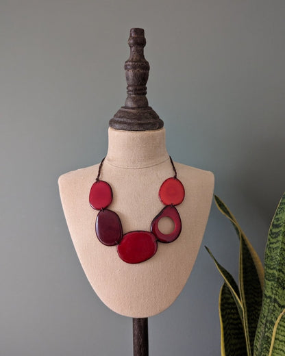 Liliana Tagua Nut Necklace - The Happy Elephant - Tagua Jewellery