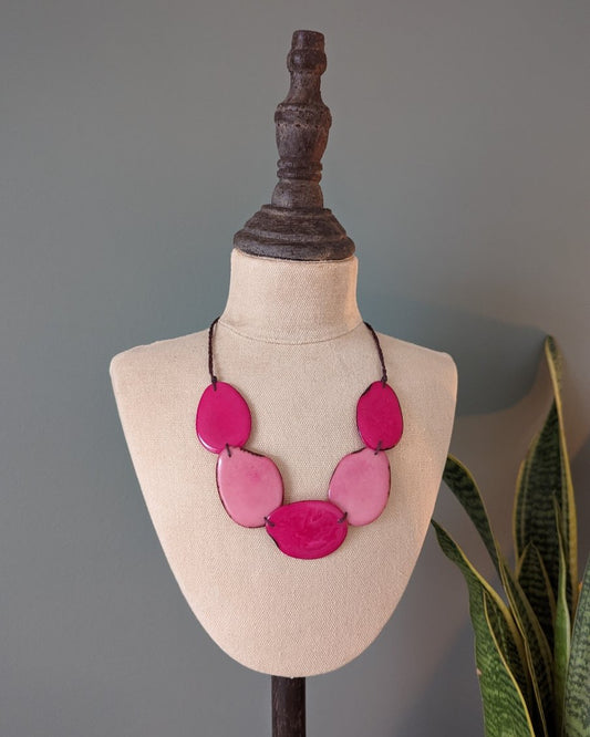 Lily Tagua Nut Necklace - The Happy Elephant - Tagua Jewellery
