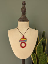 Load image into Gallery viewer, Luna Tagua Nut Pendant Necklace - The Happy Elephant - Tagua Jewellery
