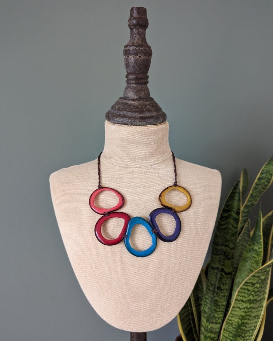 Mariposa Tagua Nut Necklace - The Happy Elephant - Tagua Jewellery