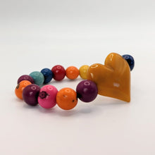 Load image into Gallery viewer, Mirabel Children&#39;s Acai Seed Bracelet - The Happy Elephant - Tagua Jewellery
