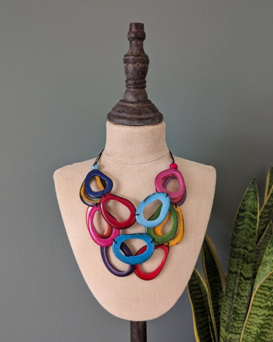 Rachel Tagua Nut Necklace - The Happy Elephant - Tagua Jewellery