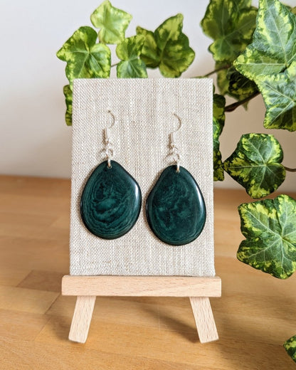 Reana Tagua Nut Handmade Earrings - The Happy Elephant - Tagua Jewellery