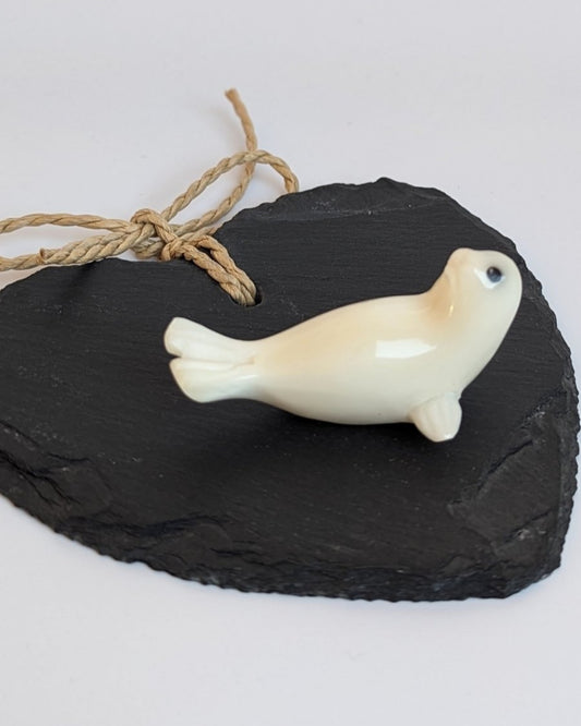 Sammy the Seal - The Happy Elephant - Tagua Jewellery