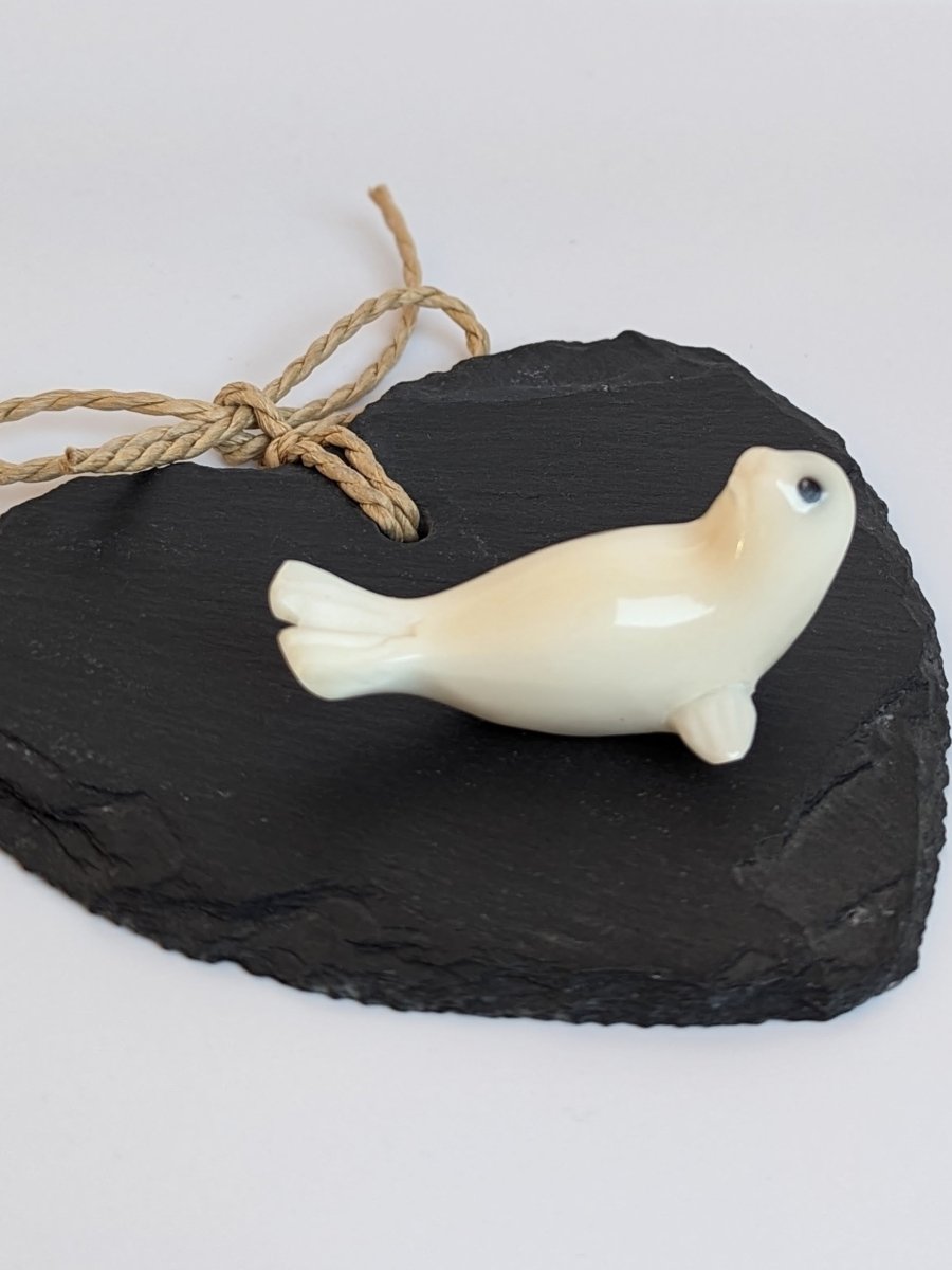 Sammy the Seal - The Happy Elephant - Tagua Jewellery