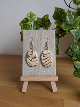 Load image into Gallery viewer, Sierra Tagua Nut Earrings - The Happy Elephant - Tagua Jewellery
