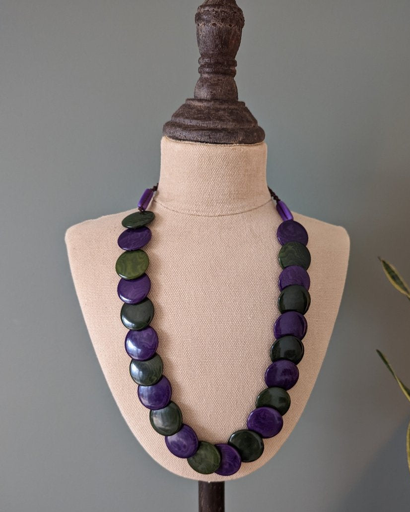 Smarties Tagua Nut Necklace - The Happy Elephant - Tagua Jewellery