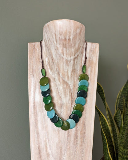 Smarties Tagua Nut Necklace - The Happy Elephant - Tagua Jewellery