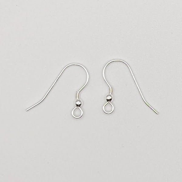 Sterling Silver Earring Hooks - The Happy Elephant - Tagua Jewellery