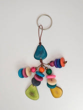 Load image into Gallery viewer, Tagua Nut Keyrings - The Happy Elephant - Tagua Jewellery
