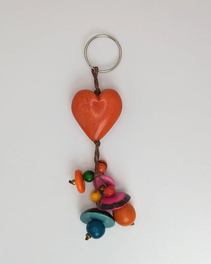 Tagua Nut Keyrings - The Happy Elephant - Tagua Jewellery