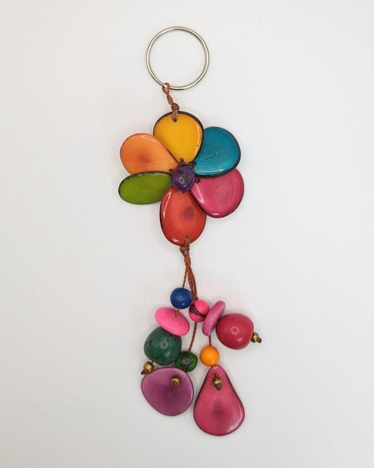 Tagua Nut Keyrings - The Happy Elephant - Tagua Jewellery