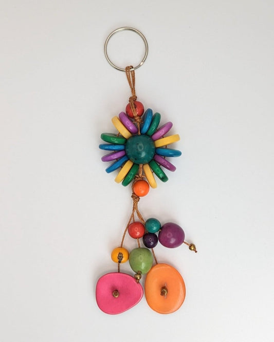 Tagua Nut Keyrings - The Happy Elephant - Tagua Jewellery