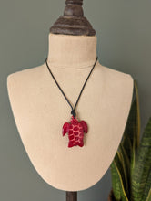 Load image into Gallery viewer, Turtle Tagua Nut Pendant Necklace - The Happy Elephant - Tagua Jewellery
